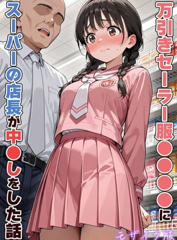 AIザッハトルテ×フルカラー❤万引きセーラー服●●●●にスーパーの店長が中●しをした話 モザイク版評価